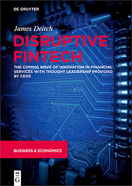 eBook (pdf) Disruptive Fintech de James Deitch