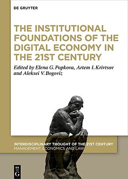 Livre Relié The Institutional Foundations of the Digital Economy in the 21st Century de 