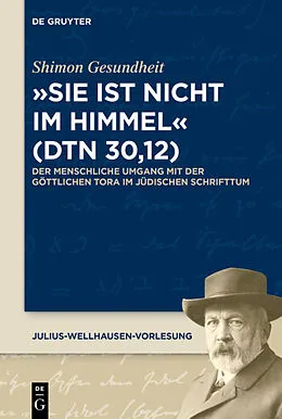 E-Book (epub) "Sie ist nicht im Himmel" (Dtn 30,12) von Shimon Gesundheit