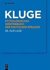 Fester Einband KLUGE von Friedrich Kluge