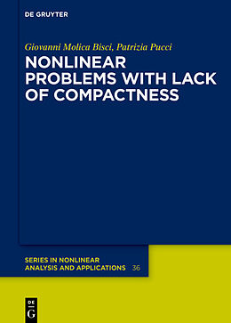 eBook (pdf) Nonlinear Problems with Lack of Compactness de Giovanni Molica Bisci, Patrizia Pucci