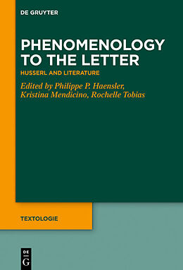 eBook (epub) Phenomenology to the Letter de 