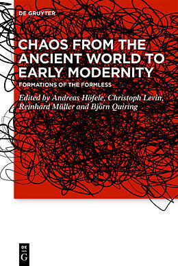 Livre Relié Chaos from the Ancient World to Early Modernity de 