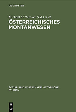 E-Book (pdf) Österreichisches Montanwesen von 
