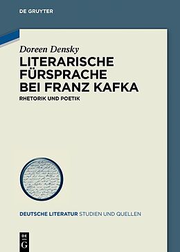 Fester Einband Literarische Fürsprache bei Franz Kafka von Doreen Densky
