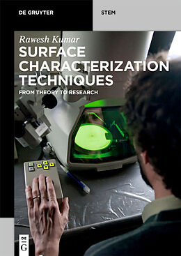 eBook (epub) Surface Characterization Techniques de Rawesh Kumar