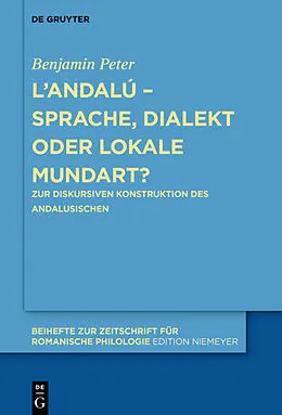 E-Book (epub) Landalú  Sprache, Dialekt oder lokale Mundart? von Benjamin Peter