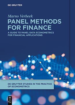 eBook (epub) Panel Methods for Finance de Marno Verbeek