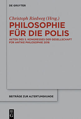 E-Book (epub) Philosophie für die Polis von 