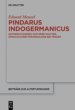 E-Book (pdf) Pindarus Indogermanicus von Eduard Meusel