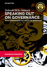eBook (epub) Speaking Out on Governance de Deborah Hicks Midanek