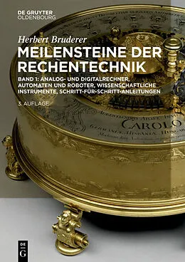 PDF Analog- und Digitalrechner, Automaten und Roboter, wissenschaftliche Instrumente, Schritt-für-Schritt-Anleitungen von Herbert Bruderer