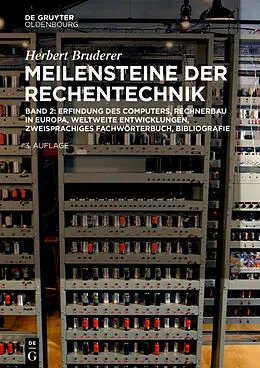 ePUB Erfindung des Computers, Rechnerbau in Europa, weltweite Entwicklungen, zweisprachiges Fachwörterbuch, Bibliografie von Herbert Bruderer