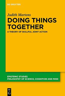 Livre Relié Doing Things Together de Judith Martens