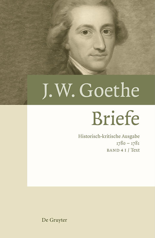 Johann Wolfgang von Goethe: Briefe / Briefe 1780  1781