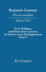 E-Book (pdf) De la Religion, considérée dans sa source, ses formes et ses développements, Tome V von 