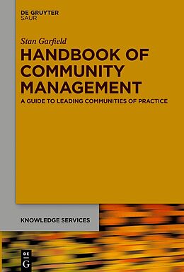 E-Book (pdf) Handbook of Community Management von Stan Garfield