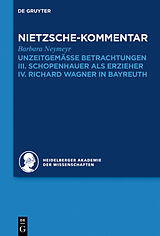 E-Book (epub) Kommentar zu Nietzsches "Unzeitgemässen Betrachtungen" von Barbara Neymeyr