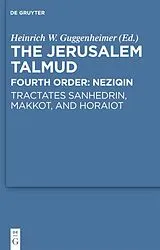 Kartonierter Einband Tractates Sanhedrin, Makkot, and Horaiot von