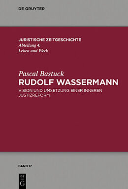 Fester Einband Rudolf Wassermann von Pascal Bastuck