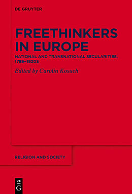 Fester Einband Freethinkers in Europe von 