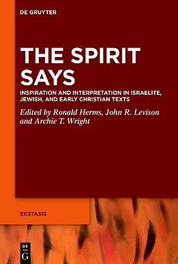 Livre Relié The Spirit Says de 