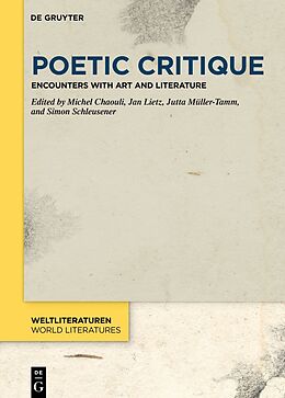 Fester Einband Poetic Critique von 