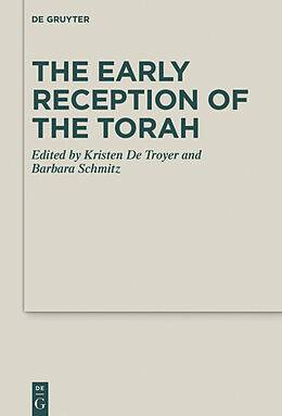 Fester Einband The Early Reception of the Torah von 