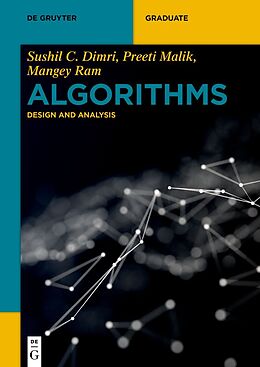 Kartonierter Einband Algorithms von Sushil C. Dimri, Preeti Malik, Mangey Ram