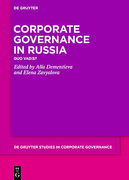 eBook (epub) Corporate Governance in Russia de 