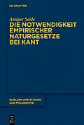 E-Book (epub) Die Notwendigkeit empirischer Naturgesetze bei Kant von Ansgar Seide