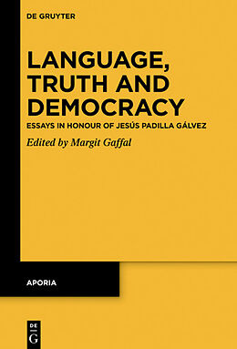 Livre Relié Language, Truth and Democracy de 