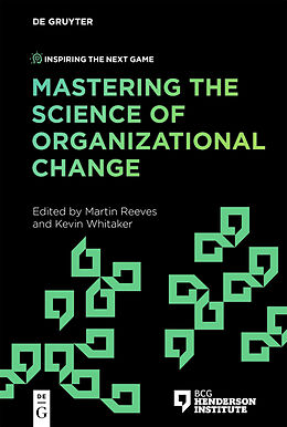 Kartonierter Einband Mastering the Science of Organizational Change von 