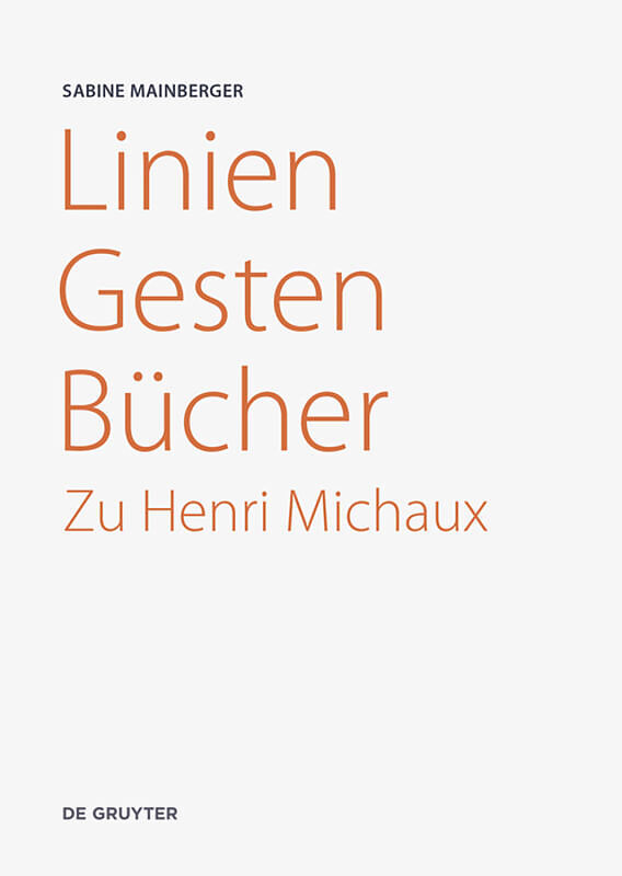 Linien  Gesten  Bücher