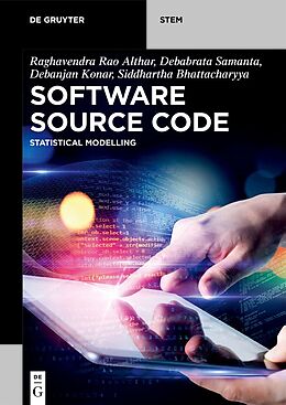 Couverture cartonnée Software Source Code de Raghavendra Rao Althar, Debabrata Samanta, Debanjan Konar