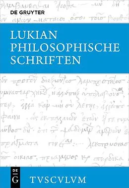 PDF Philosophische Schriften von Lukian