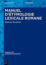 Fester Einband Manuel d'étymologie lexicale romane von 