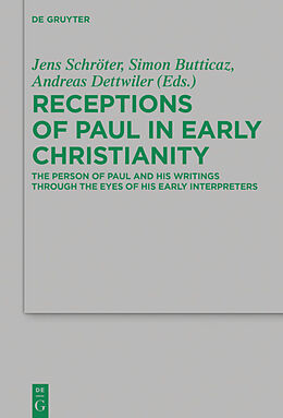 Kartonierter Einband Receptions of Paul in Early Christianity von 