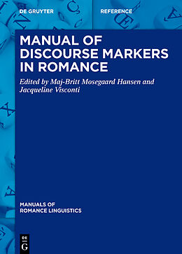 eBook (pdf) Manual of Discourse Markers in Romance de 