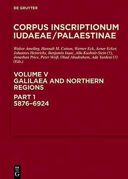 Livre Relié Galilaea and Northern Regions: 5876-6924 de 