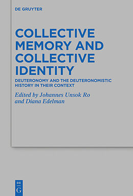 Fester Einband Collective Memory and Collective Identity von 