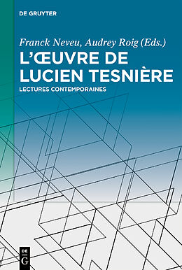 E-Book (pdf) Luvre de Lucien Tesnière von 