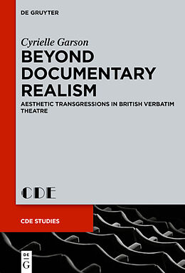 eBook (pdf) Beyond Documentary Realism de Cyrielle Garson