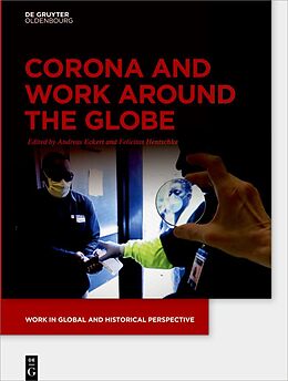 Fester Einband Corona and Work around the Globe von 