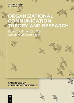 Livre Relié Organizational Communication Theory and Research de 