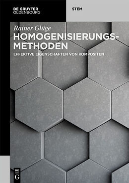 E-Book (epub) Homogenisierungsmethoden von Rainer Glüge