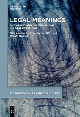 Livre Relié Legal Meanings de 