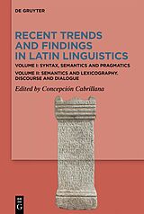eBook (epub) Recent Trends and Findings in Latin Linguistics de 