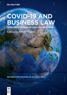 Couverture cartonnée Covid-19 and Business Law de 