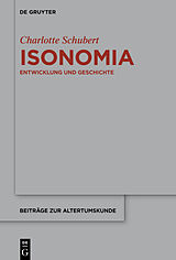 E-Book (pdf) Isonomia von Charlotte Schubert